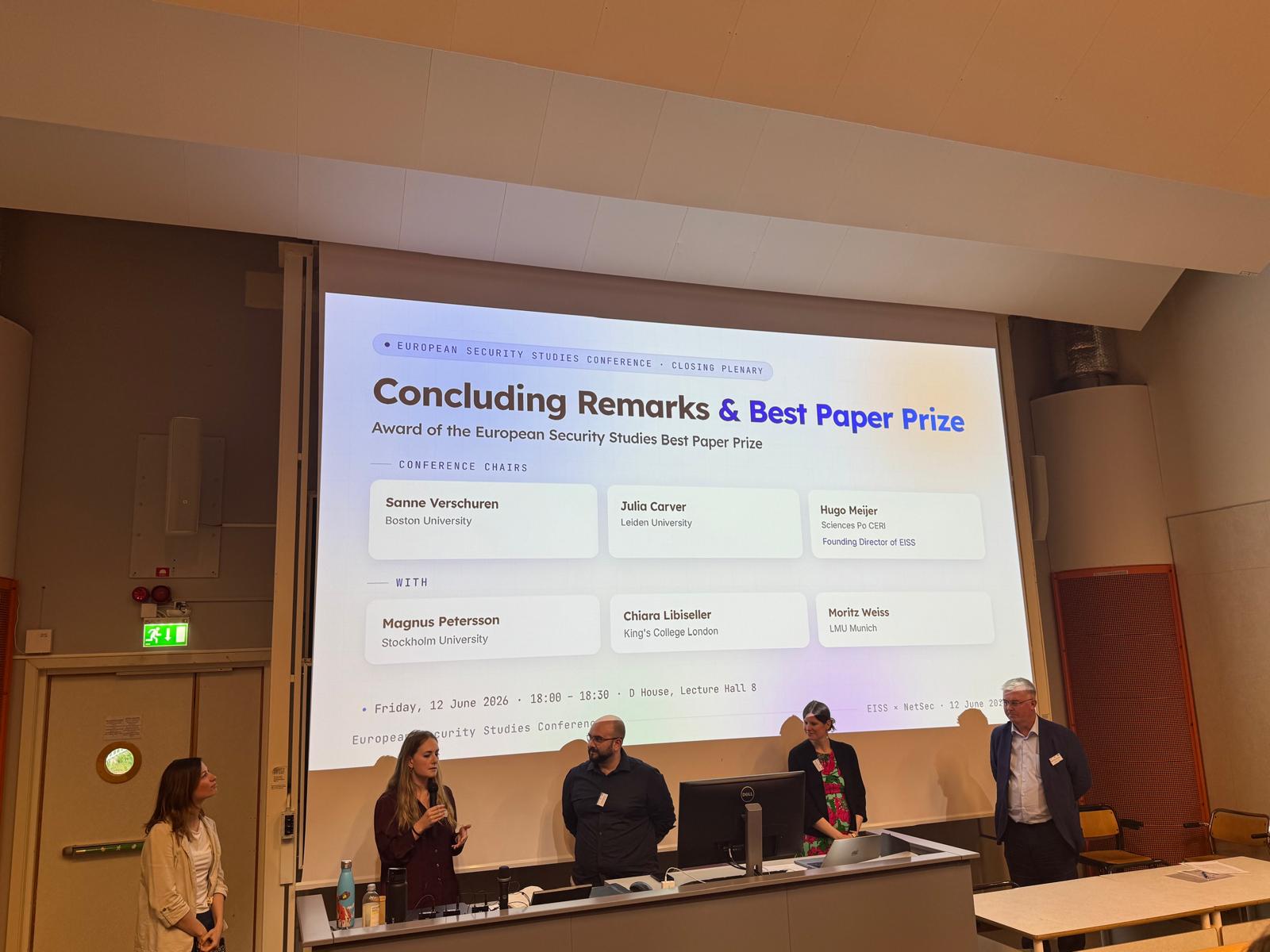 Dr. Senada Šelo Šabić Participated in the European Security Studies 2026 Conference in Stockholm