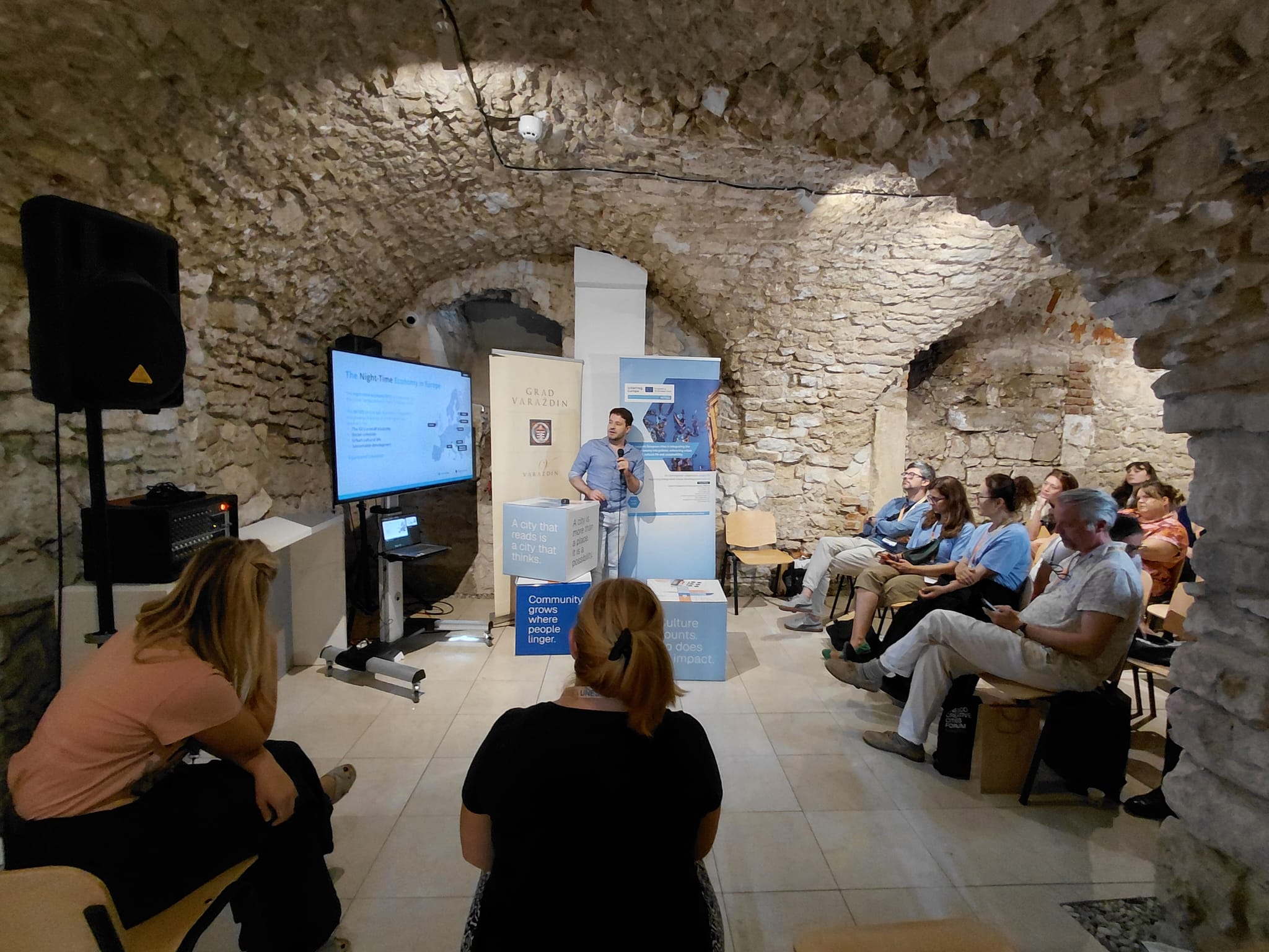 IRMO presents NITIES project at the UNESCO Creative Cities Forum in Varaždin 