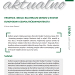 IRMO aktualno “Croatia and India: Bilateral Relations in the New European and Geopolitical Context” 69