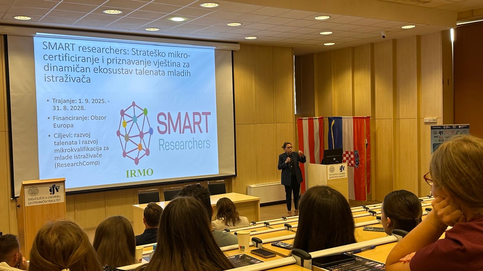 Presentation of the SMART Researchers Project at the GeoSustain Workshop